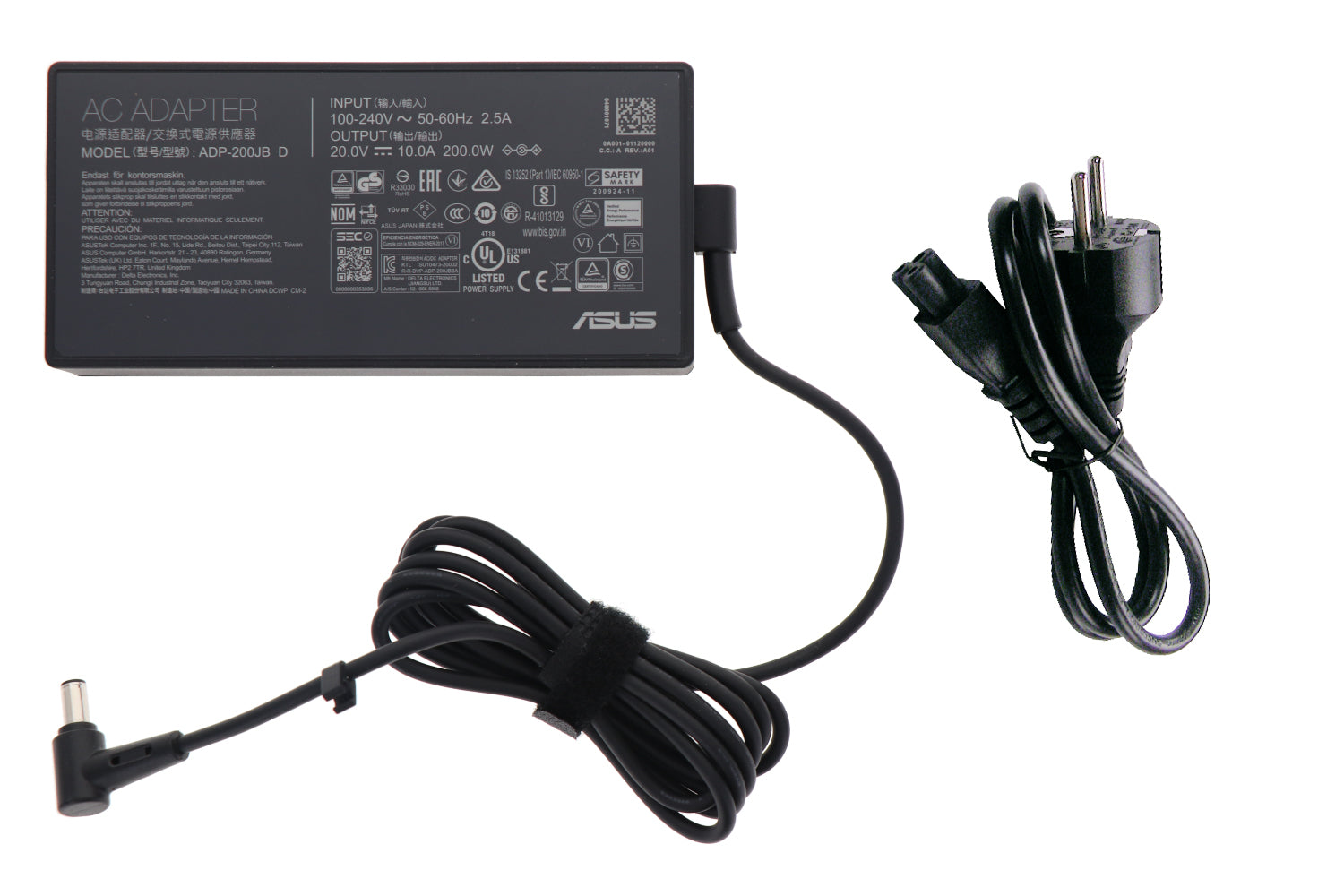 ASUS 200W Laptop Charger for ASUS ROG Strix, Asus ROG Zephyrus Series ASUS 200W Laptop Charger for ASUS ROG Strix, Asus ROG Zephyrus Series